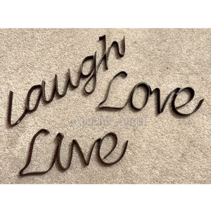 Wrought Iron Accents - Live Love Laugh Wrought Iron Wall decor Wrought Iron Accents - Live Love Laugh Wrought Iron Wall decor